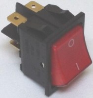 Işıklı Elektrik Açma Kapama Anahtarı:Çay makinalarında açma kapama anahtarı tost makinalarında açma kapama anahtarı olarak kullanılan bu küçük açma kapama anahtarı ışıklı ve iki giriş iki çıkış 4 soketli olup üzerinde 0 - 1 yazılıdır.Ayrıca on-off yazılı